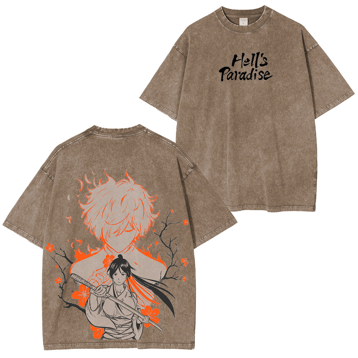 Hell's lParadiseUnisex Washed T-Shirt