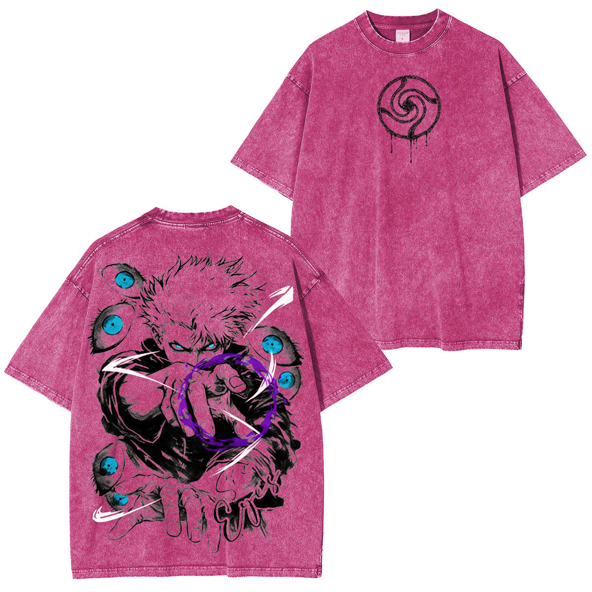Gojo Satoru Jujutsu Kaisen Anime Washed T-shirt/Crewneck/Hoodie