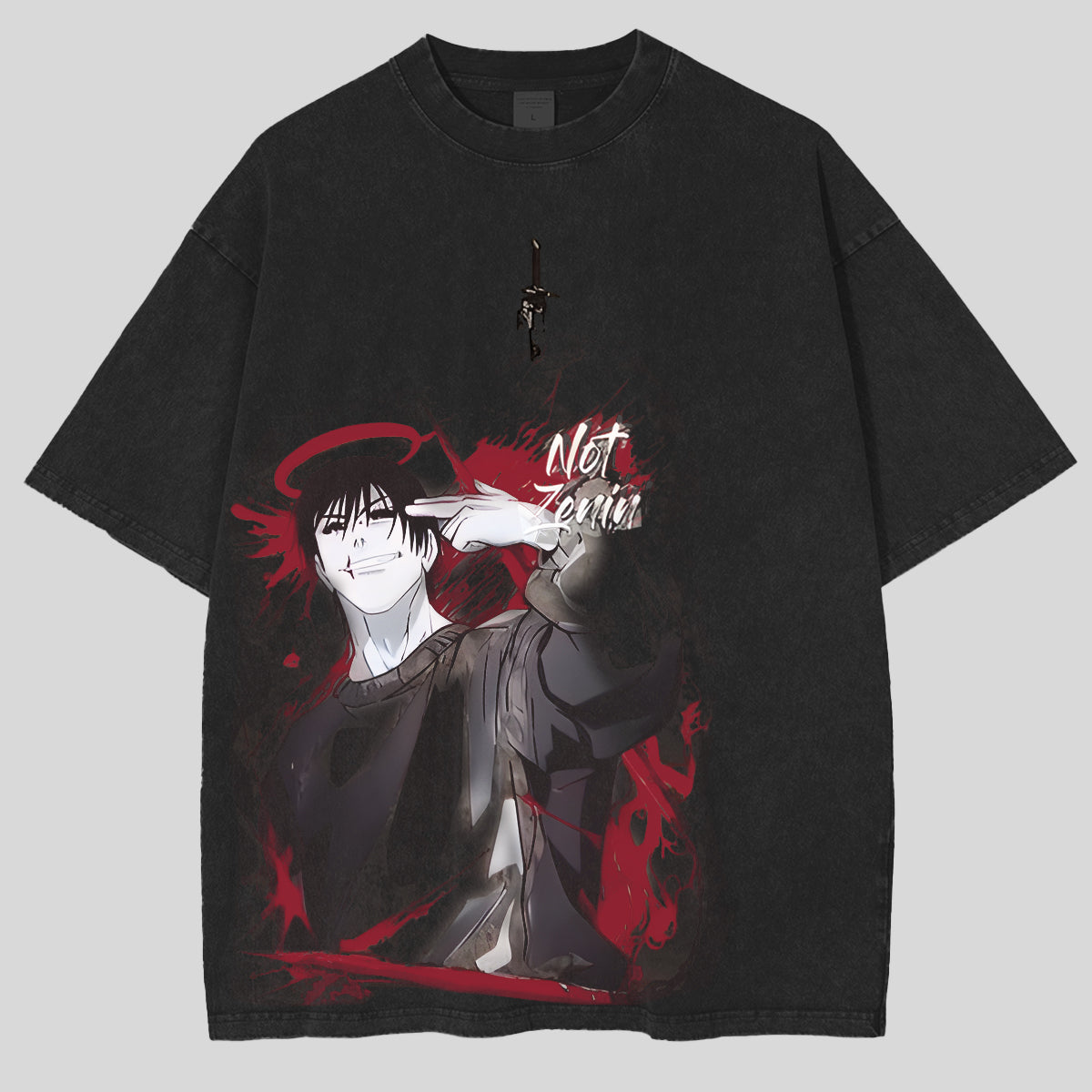 Jujutsu Kaisen Vintage Washed Unisex Polera