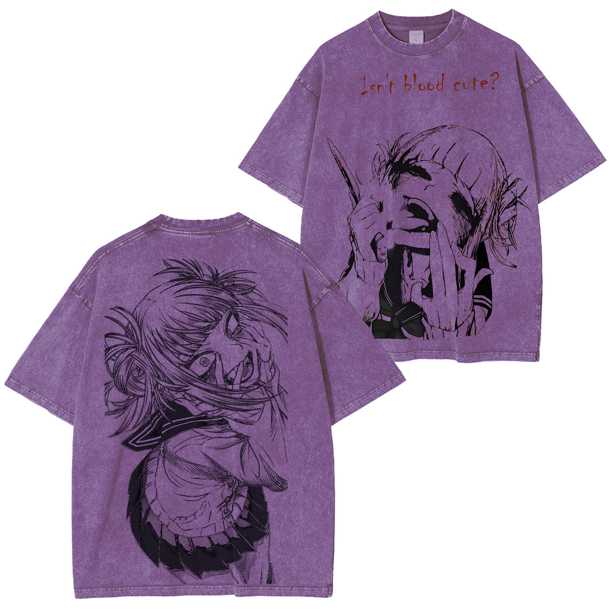 My Hero Academia Vintage washed T-shirt/Crewneck/Hoodie