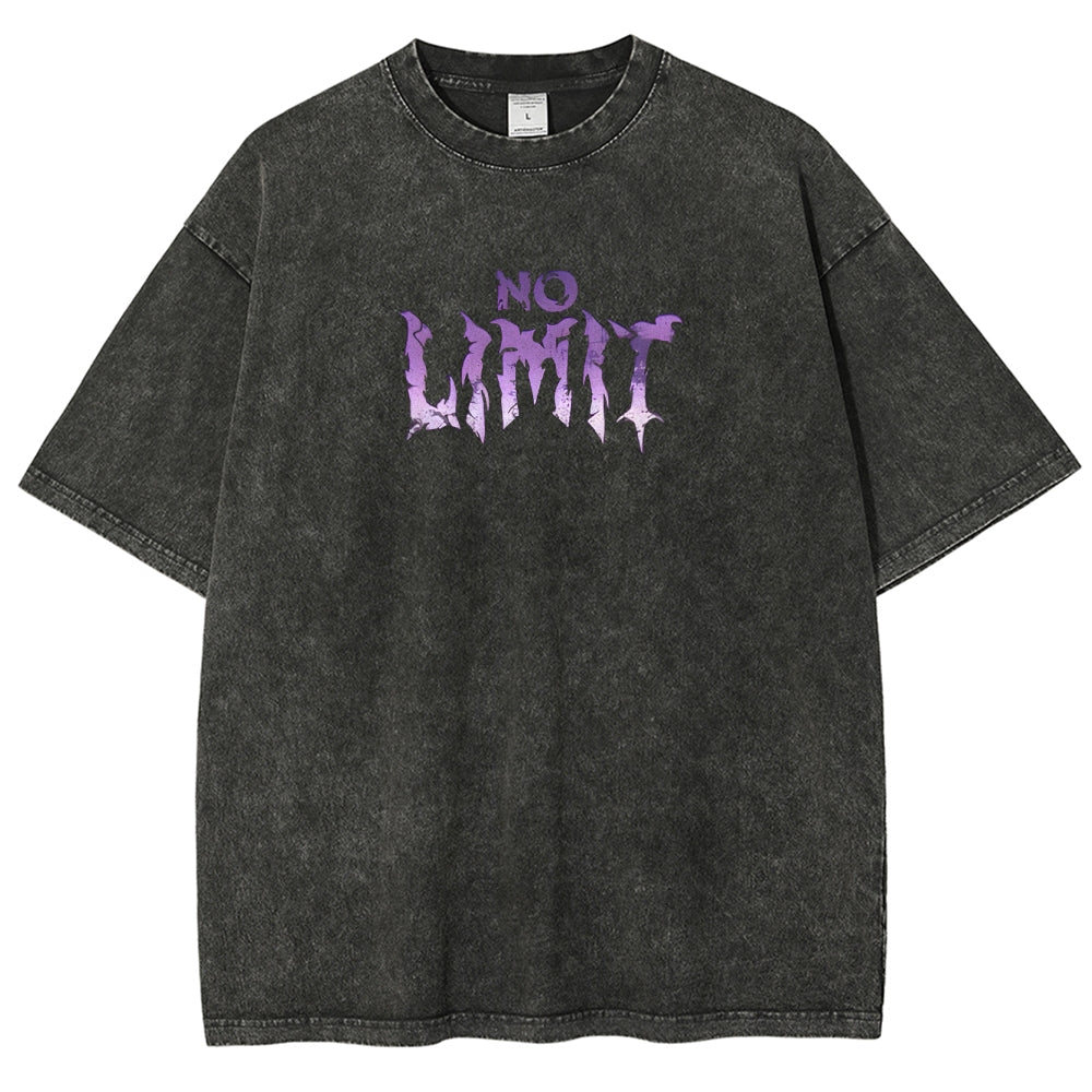 Solo-Leveling Sung Jin Woo Unisex Fit Polera Lavada