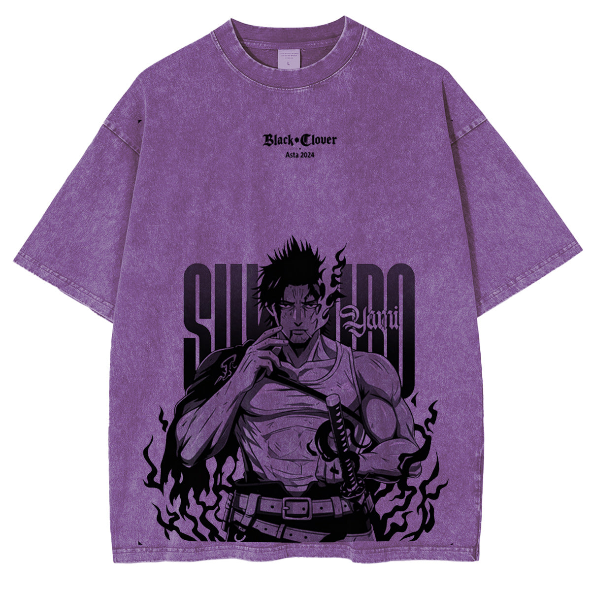 Black Clover Vintage washed T-shirt/Crewneck/Hoodie