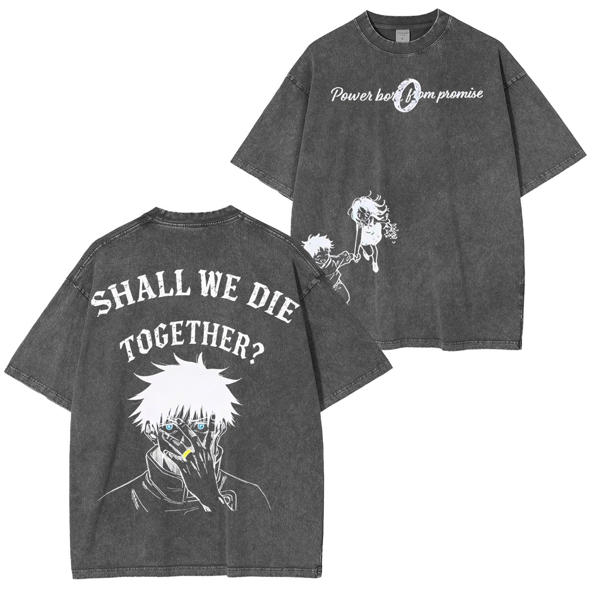 Jujutsu Kaisen Washed T-shirt/Crewneck/Hoodie