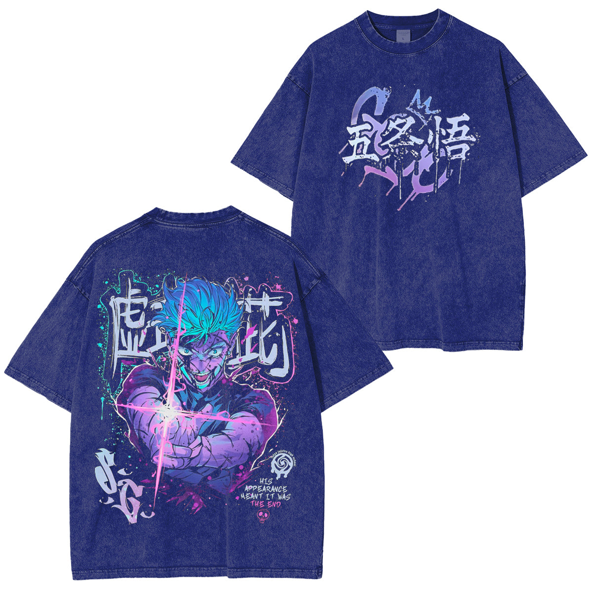 Jujutsu Kaisen Vintage Washed T-shirt/Crewneck/Hoodie