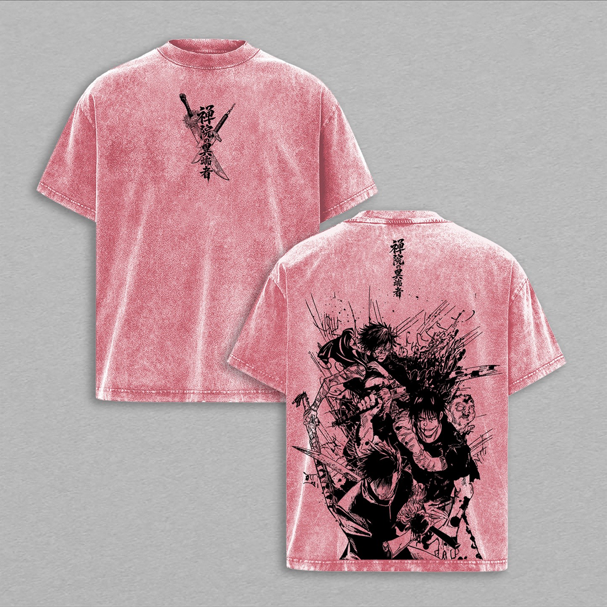 Jujutsu Kaisen Maki Toji washed T-shirt/Crewneck/Hoodie