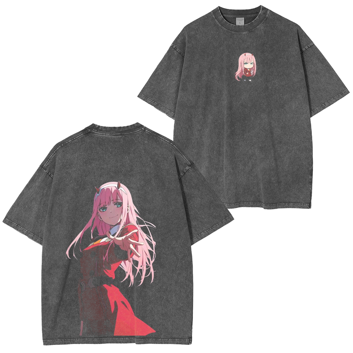 DARLING in the FRANXX Washed T-shirt/Crewneck/Hoodie
