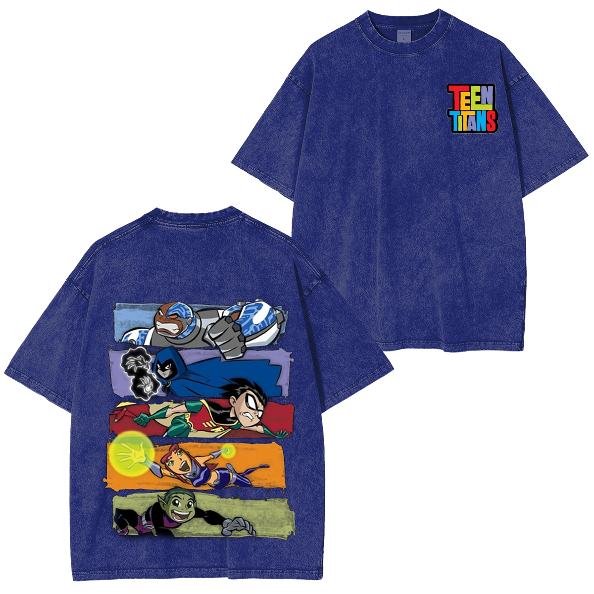 Teen Titans Unisex Washed T-shirt/Crewneck/Hoodie