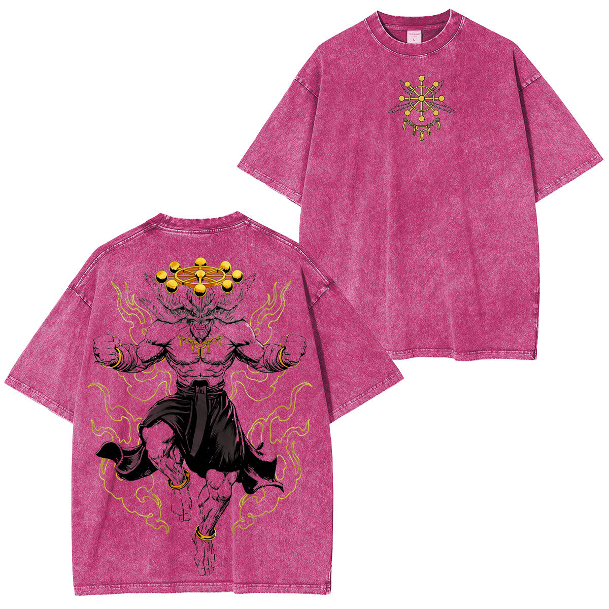 Mahoraga Jujutsu Kaisen Washed T-shirt/Crewneck/Hoodie