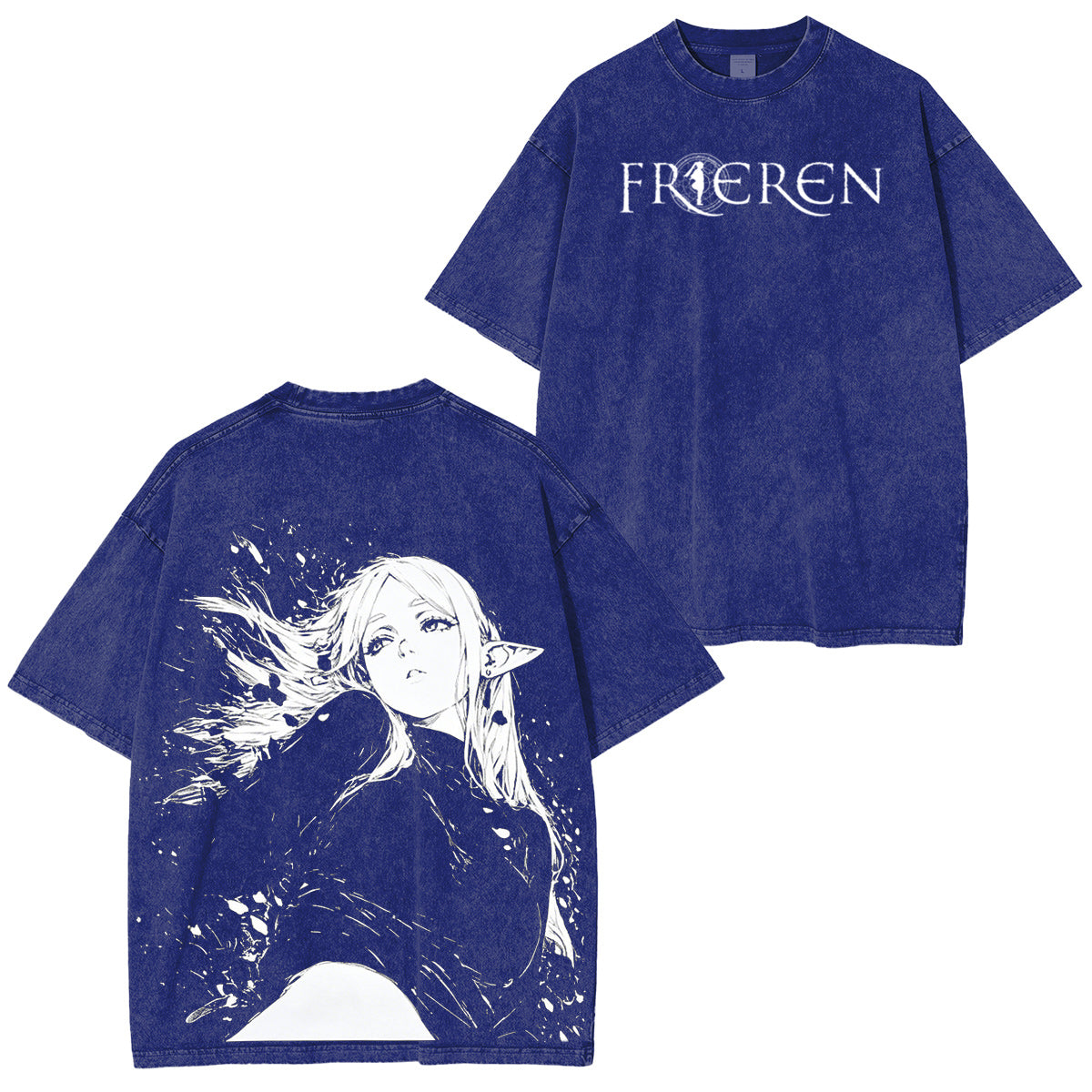 Frieren: Beyond Journey's End Vintage washed T-shirt/Crewneck/Hoodie