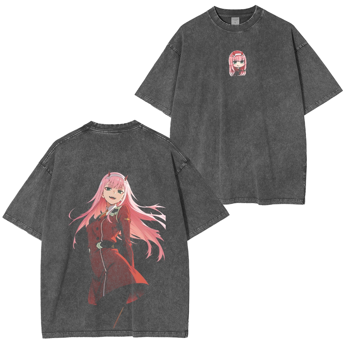 DARLING in the FRANXX Washed T-shirt/Crewneck/Hoodie