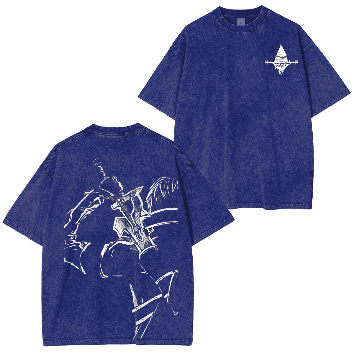 Sword Art Online Kirito B&W Unisex Washed T-shirt/Crewneck/Hoodie