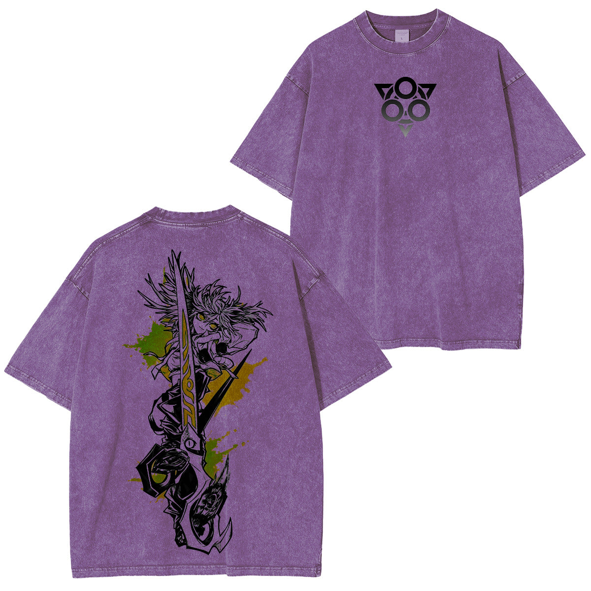 Gachiakuta :Riyo Reaper Vintage washed T-shirt/Crewneck/Hoodie