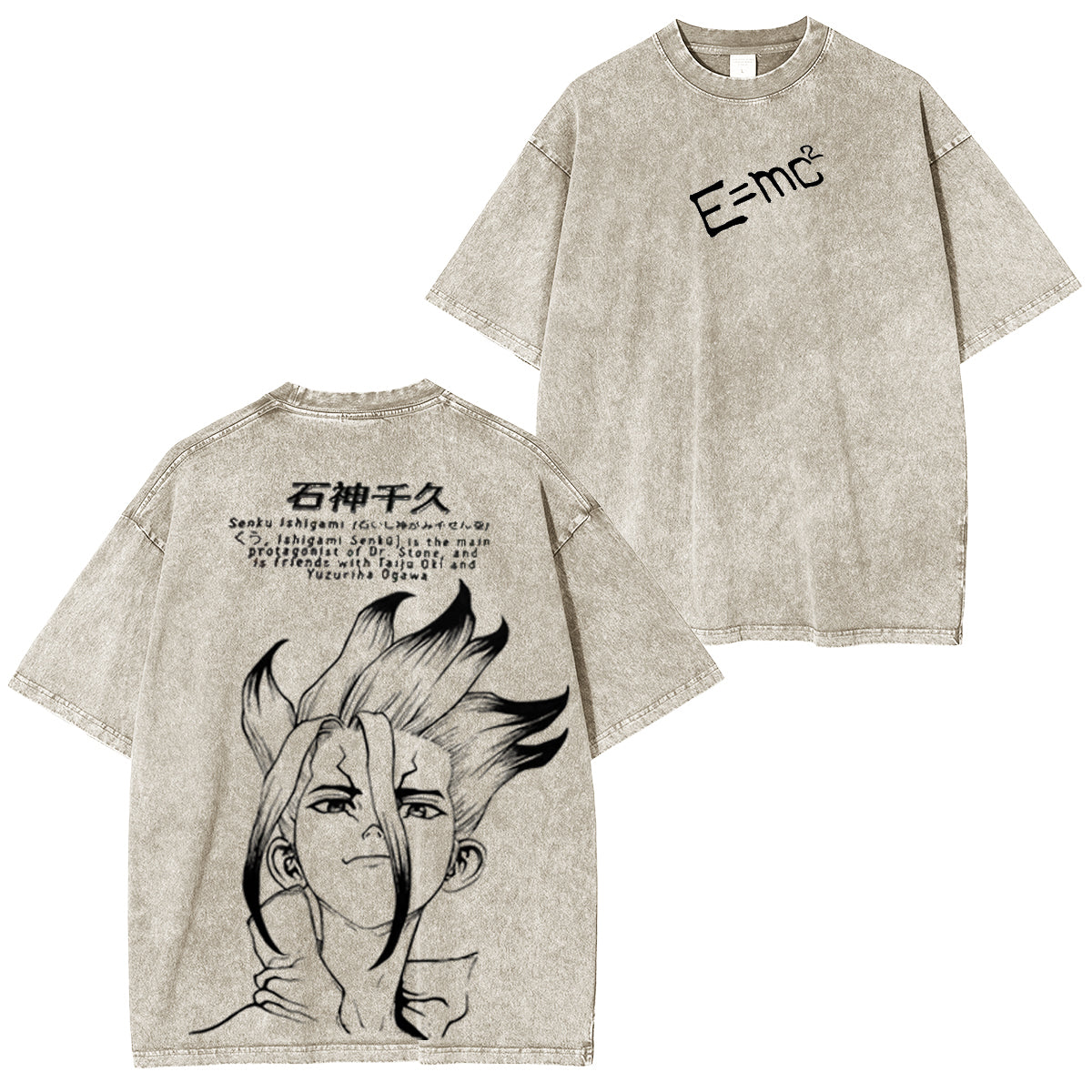 Dr.STONE Vintage Washed T-shirt/Crewneck/Hoodie