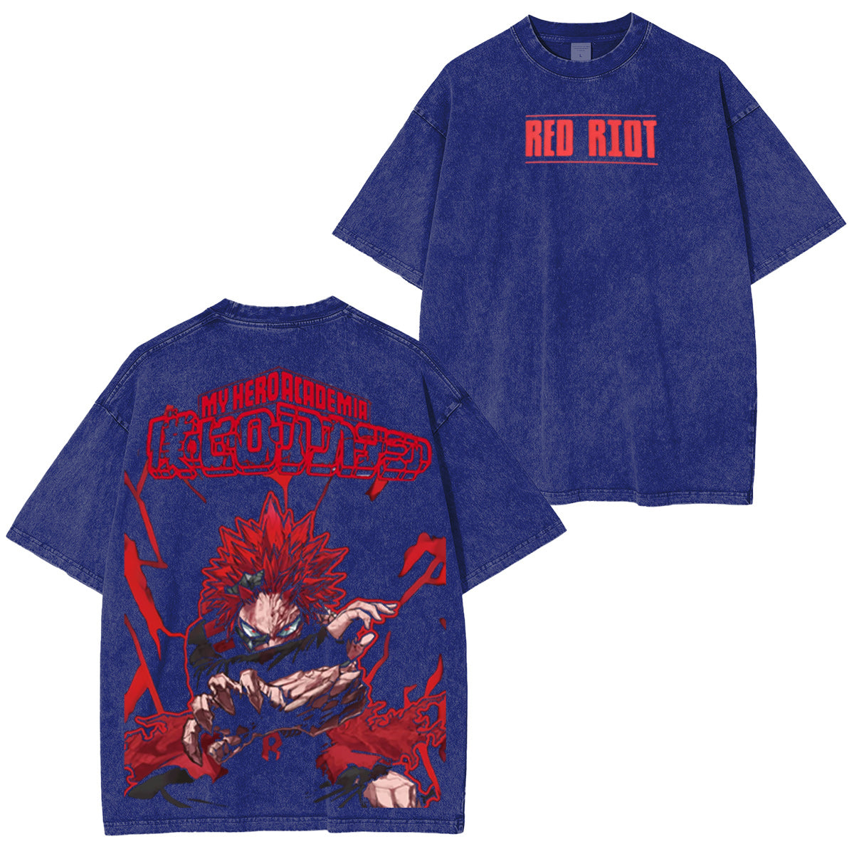 My Hero Academia Vintage Washed T-shirt/Crewneck/Hoodie