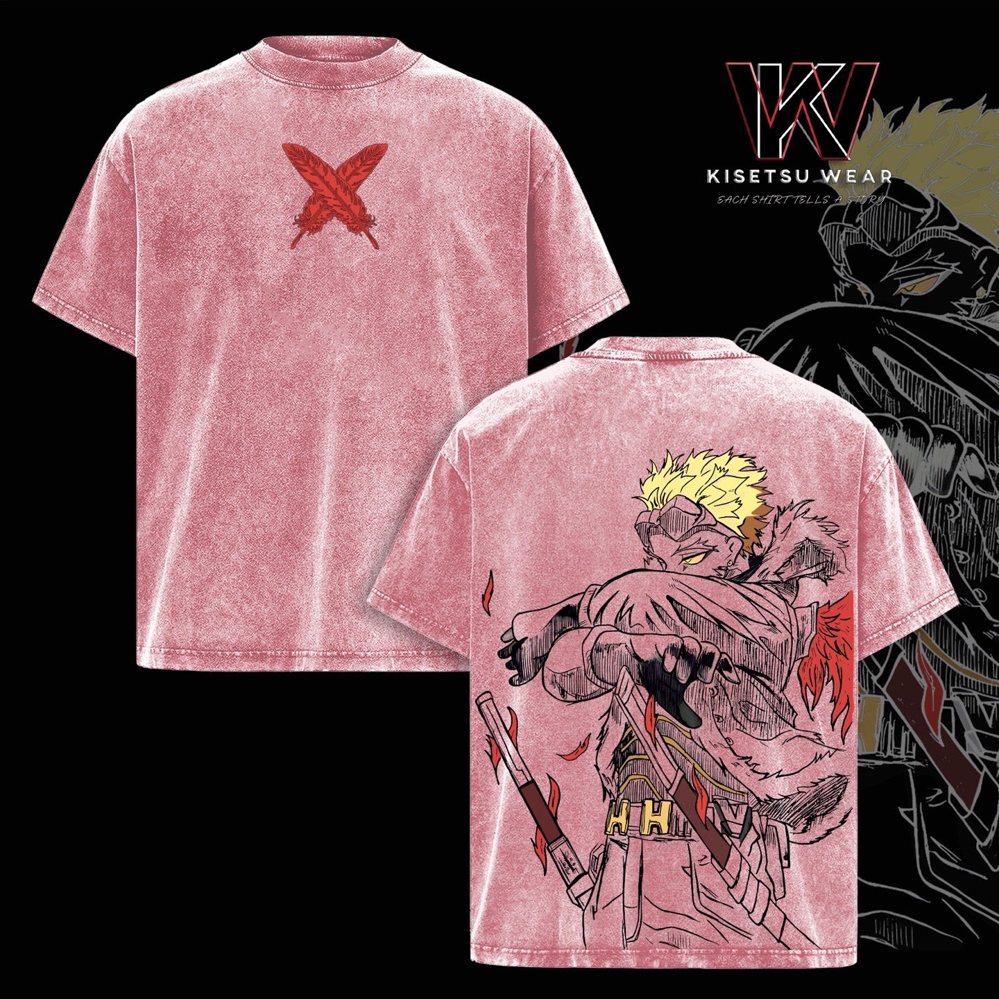 ichigo Bleach Vintage Washed T-shirt/Crewneck/Hoodie