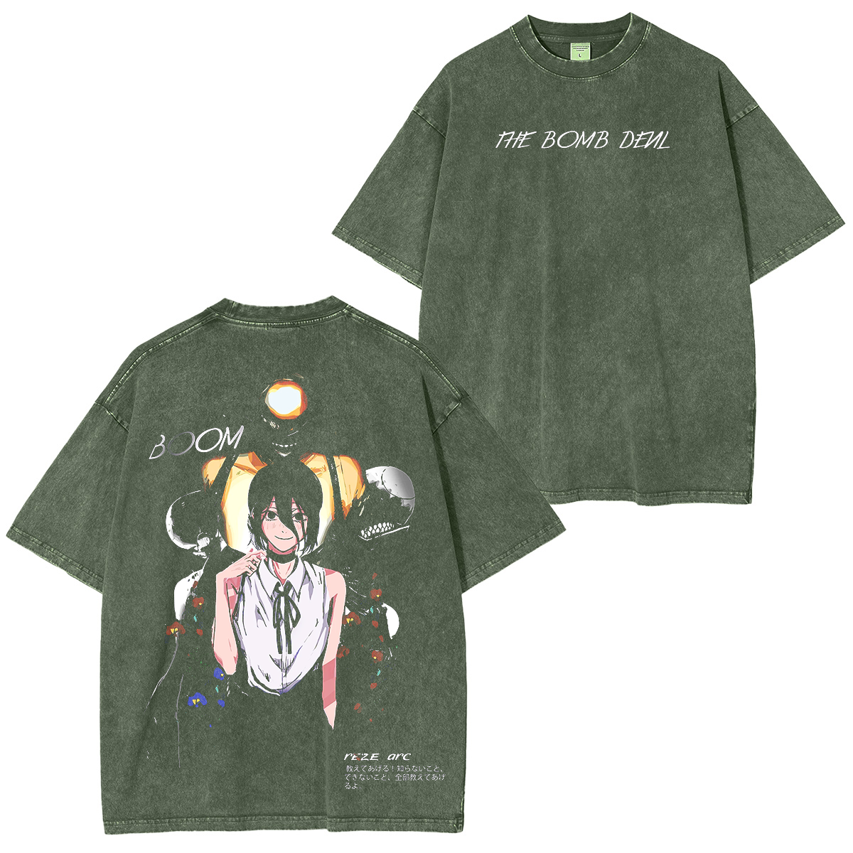 The Bomb Devil Vintage Washed T-shirt/Crewneck/Hoodie