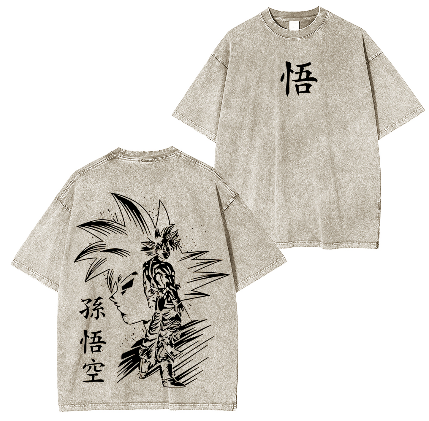 Son Goku - Dragon Ball Z Washed T-shirt/Crewneck/Hoodie