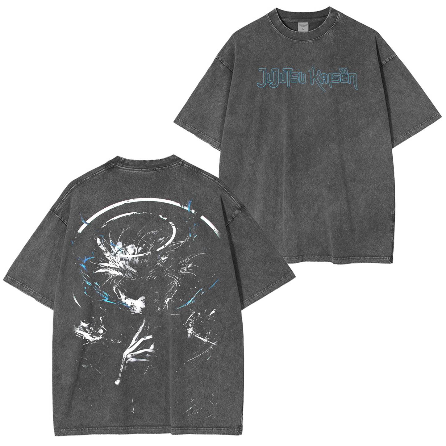 Gojo Satoru,Jujutsu Kaisen Anime Washed T-shirt/Crewneck/Hoodie