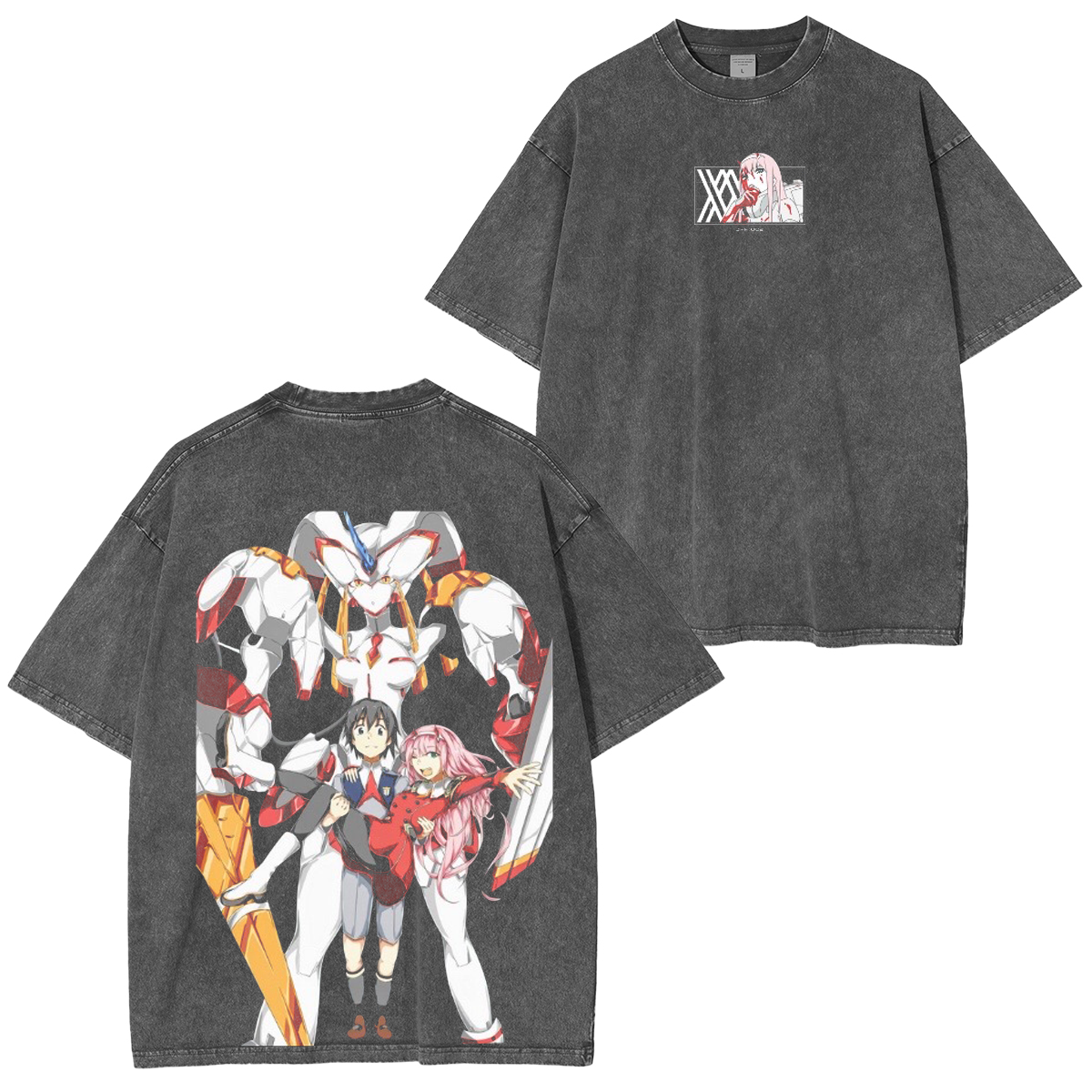 DARLING in the FRANXX Washed T-shirt/Crewneck/Hoodie