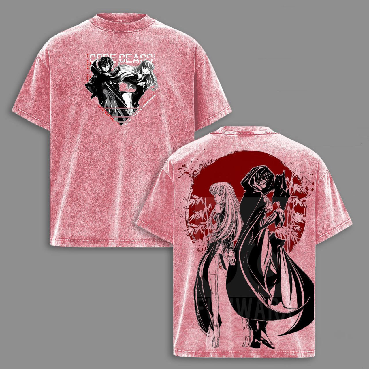 Code Geass Washed T-shirt/Crewneck/Hoodie