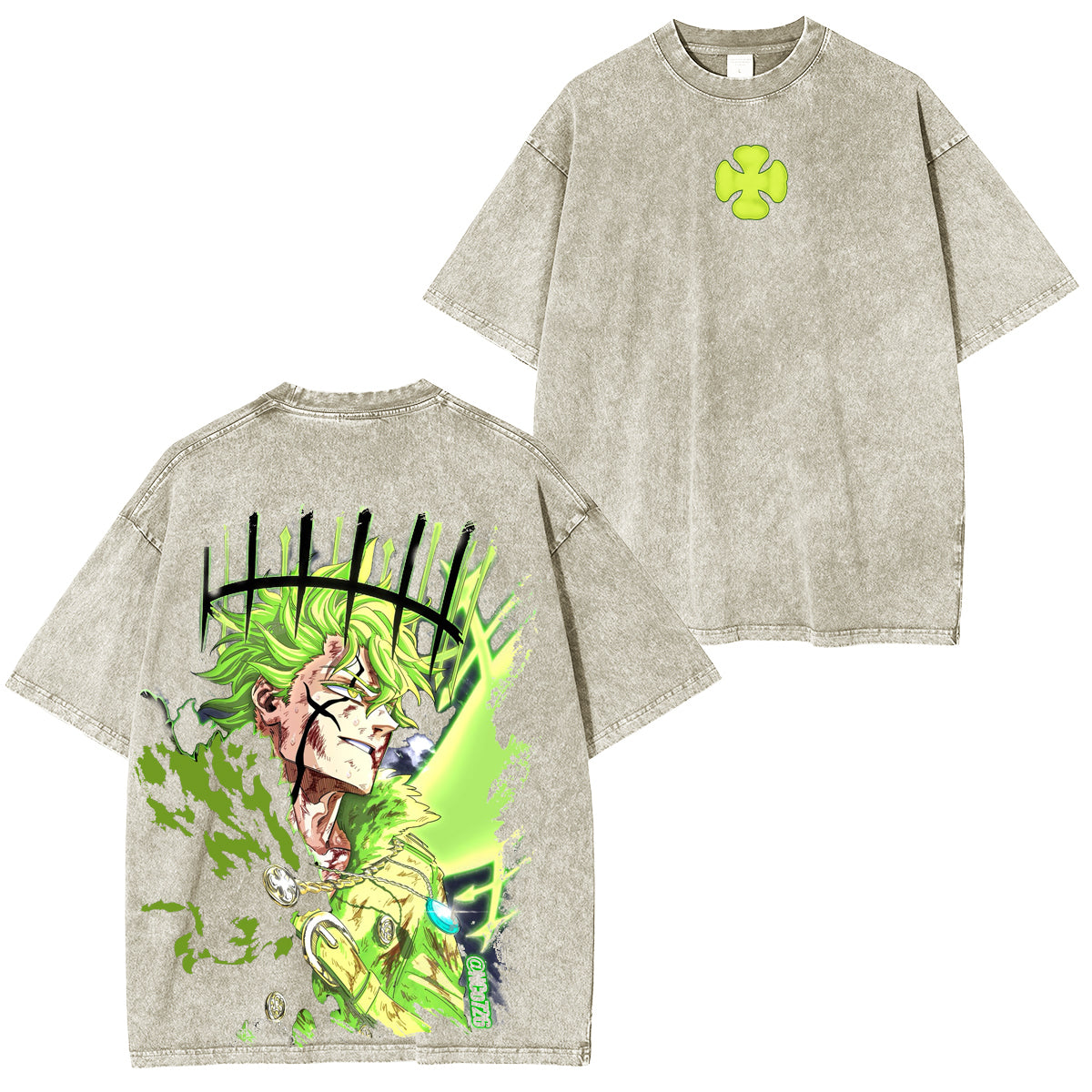 Black Clover Vintage washed T-shirt/Crewneck/Hoodie