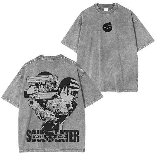 Matching Soul Eater Unisex Washed T-Shirt