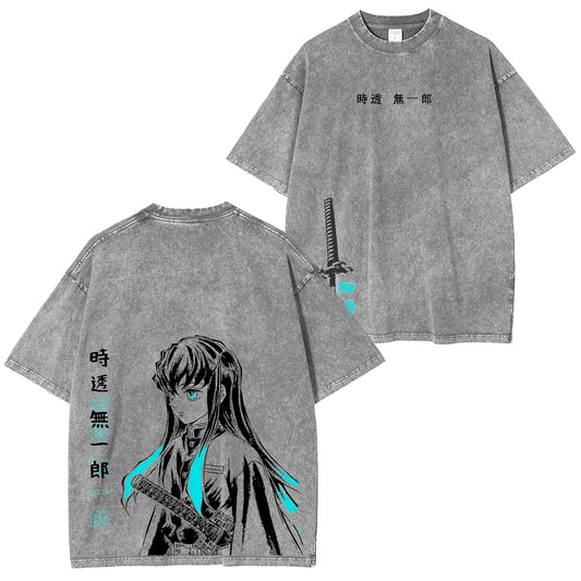 Tokito Muichiro, Demon Slayer: Kimetsu no Yaiba Polera Vintage