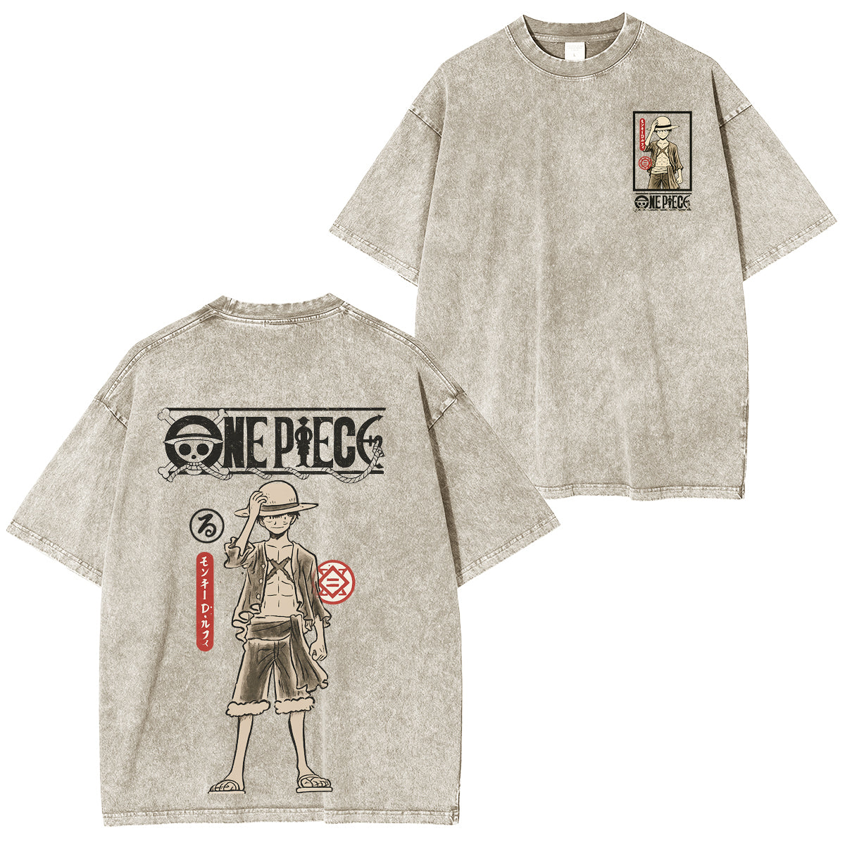 One Piece : Chopper Vintage washed T-shirt/Crewneck/Hoodie