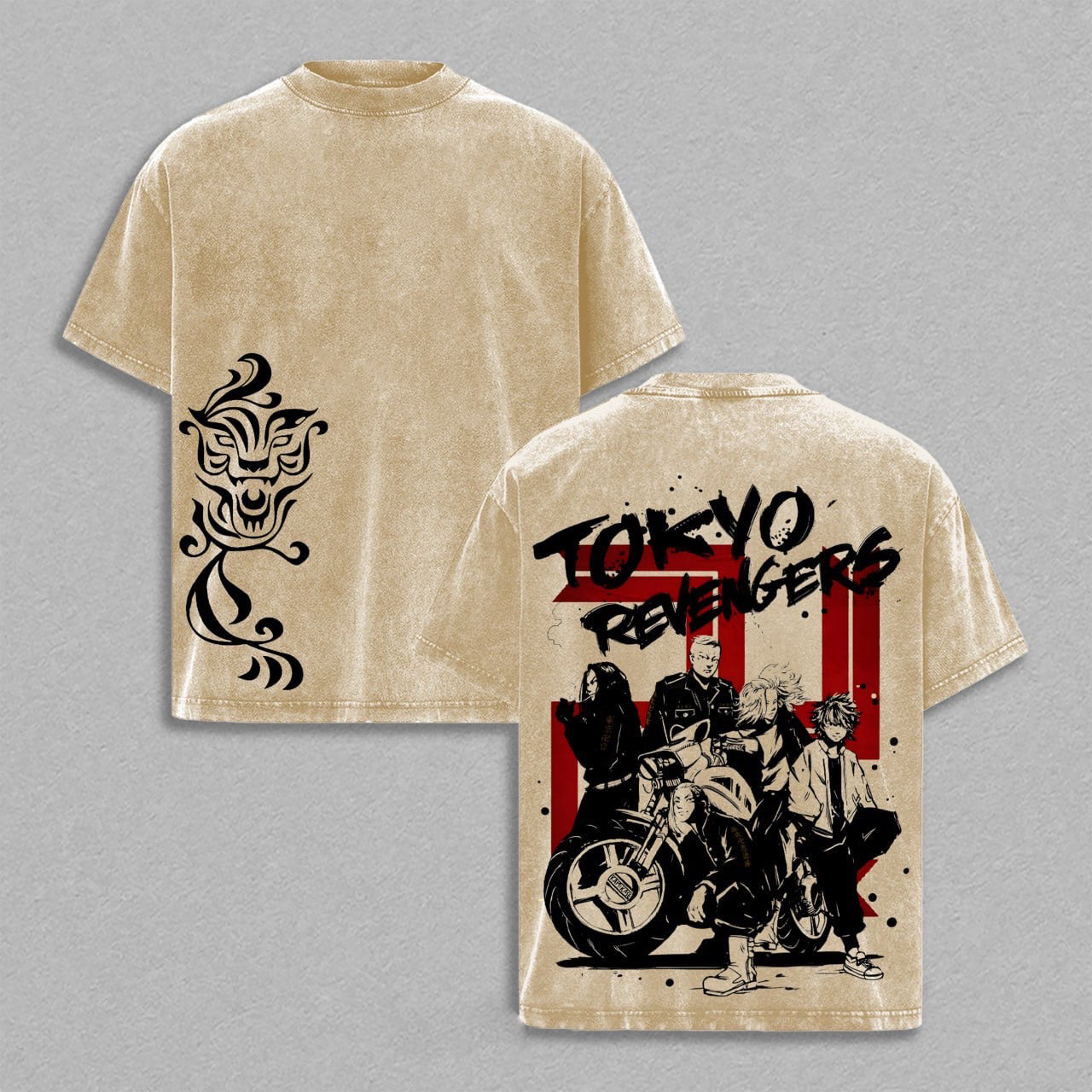Tokyo revengers Vintage washed T-shirt/Crewneck/Hoodie