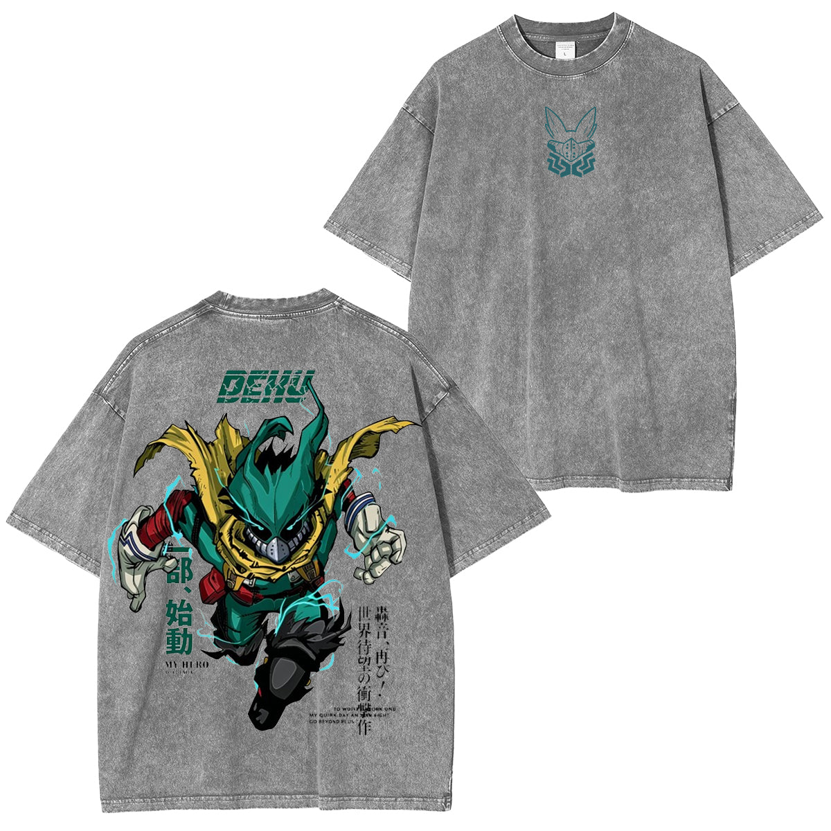 My Hero Academia Vintage washed T-shirt/Crewneck/Hoodie