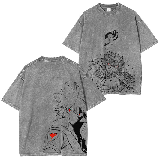 Fairy Tail :Naz Dragneel Vintage washed T-shirt/Crewneck/Hoodie