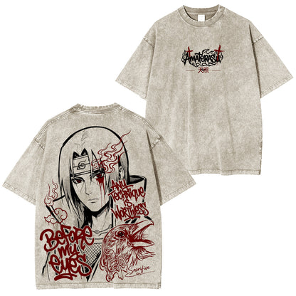 Naruto :Sasuke Polera Vintage