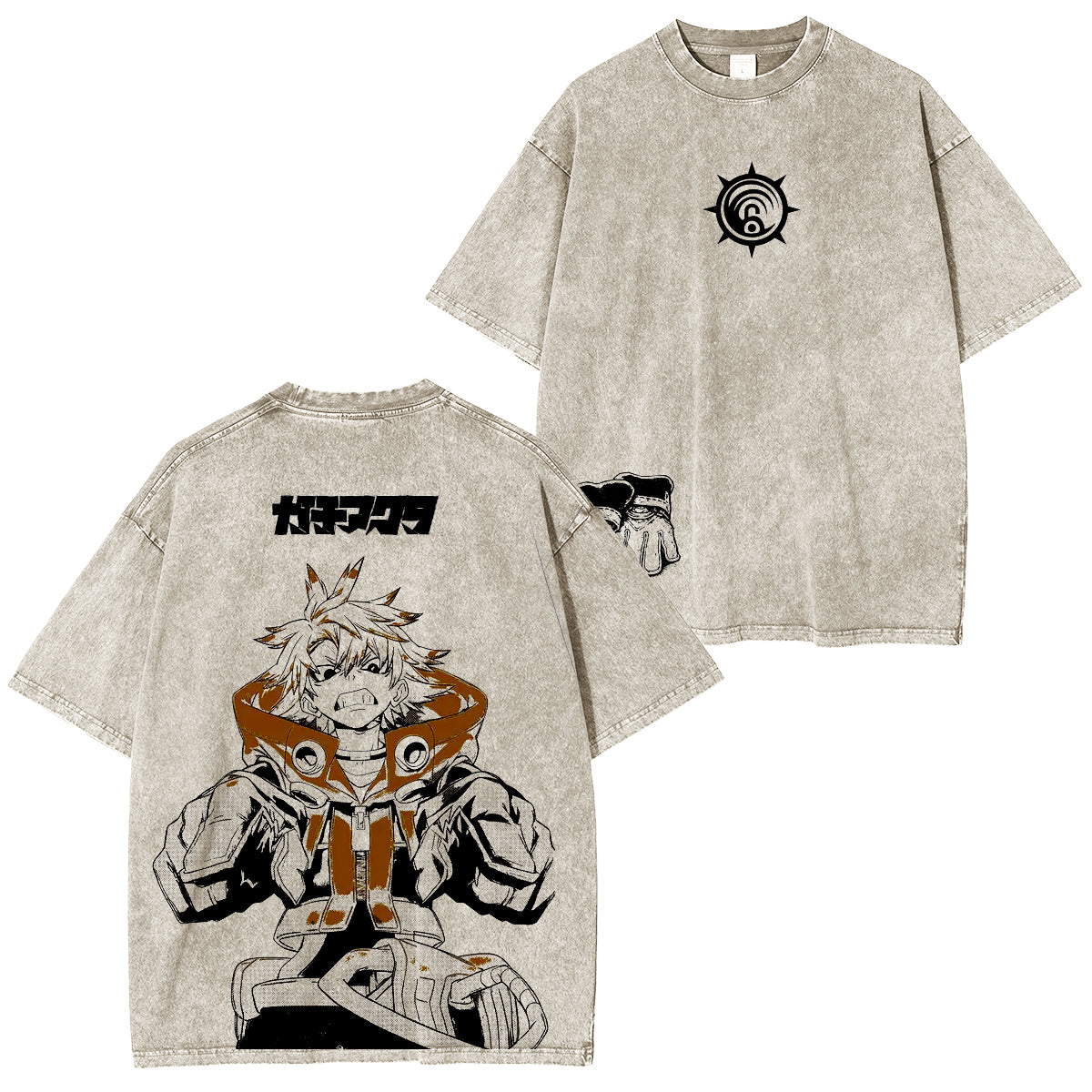 Gachiakuta Vintage washed T-shirt/Crewneck/Hoodie