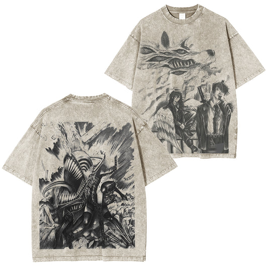 Chainsaw Man Makima Vintage T-shirt/Crewneck/Hoodie