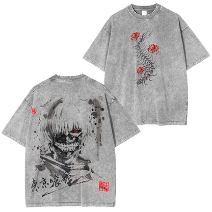 Tokyo Ghoul Anime Polera Unisex Lavada