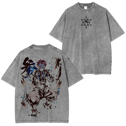 Akaza Demon Slayer Vintage Polera