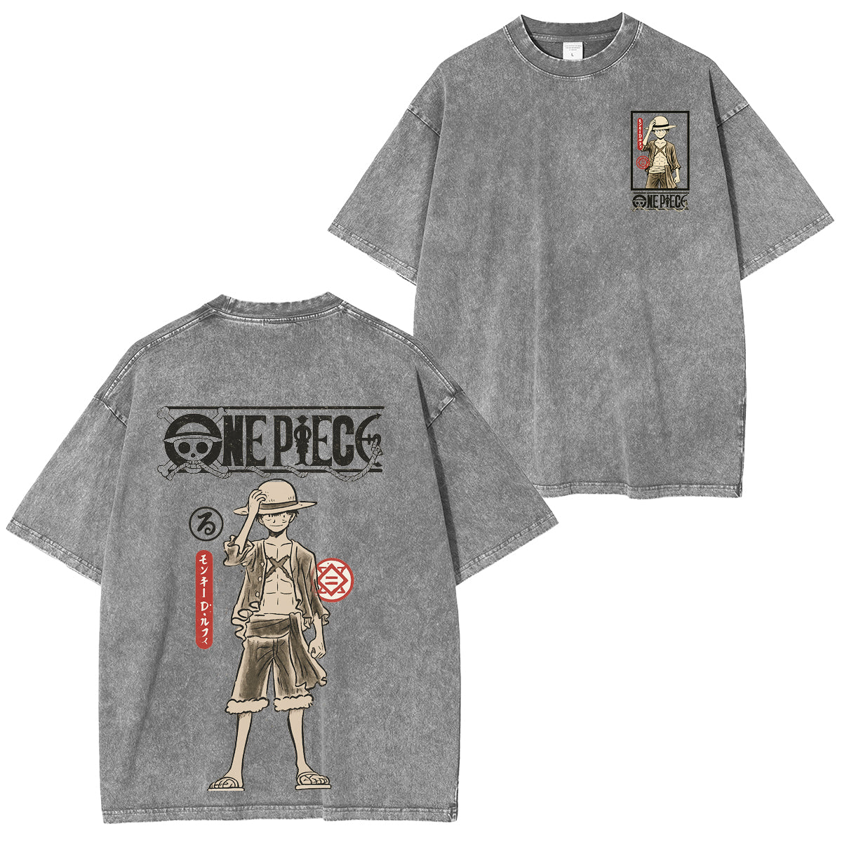 One Piece : Chopper Vintage washed T-shirt/Crewneck/Hoodie