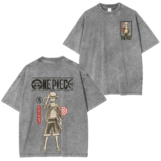 One Piece : Chopper Vintage washed T-shirt/Crewneck/Hoodie