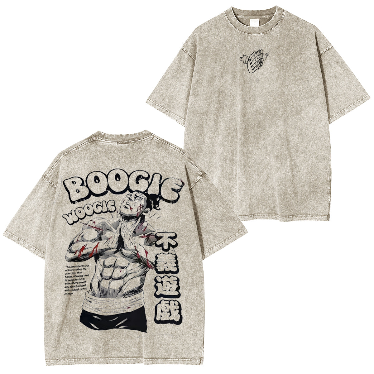Jujutsu Kaisen : Aoi Todo Polera Lavada Vintage