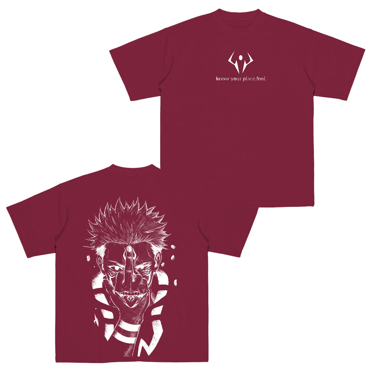 Jujutsu Kaisen :Ryomen Sukuna Unisex Polera