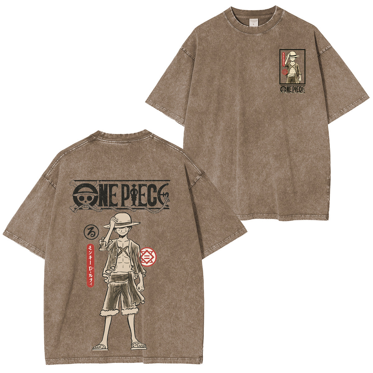 One Piece : Chopper Vintage washed T-shirt/Crewneck/Hoodie