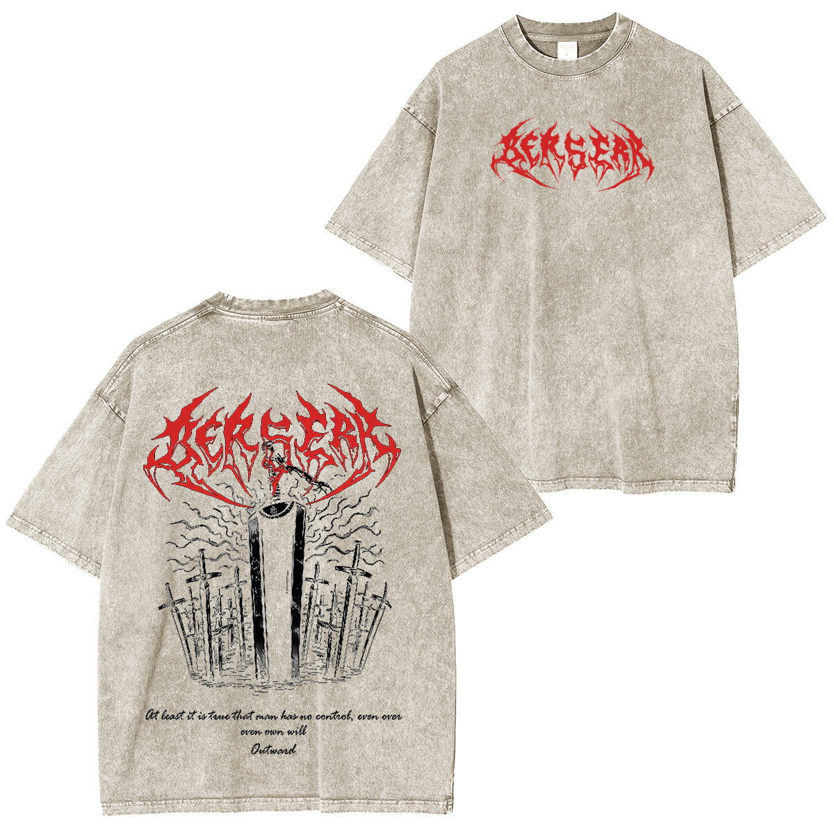 Berserk Polera Lavada Vintage
