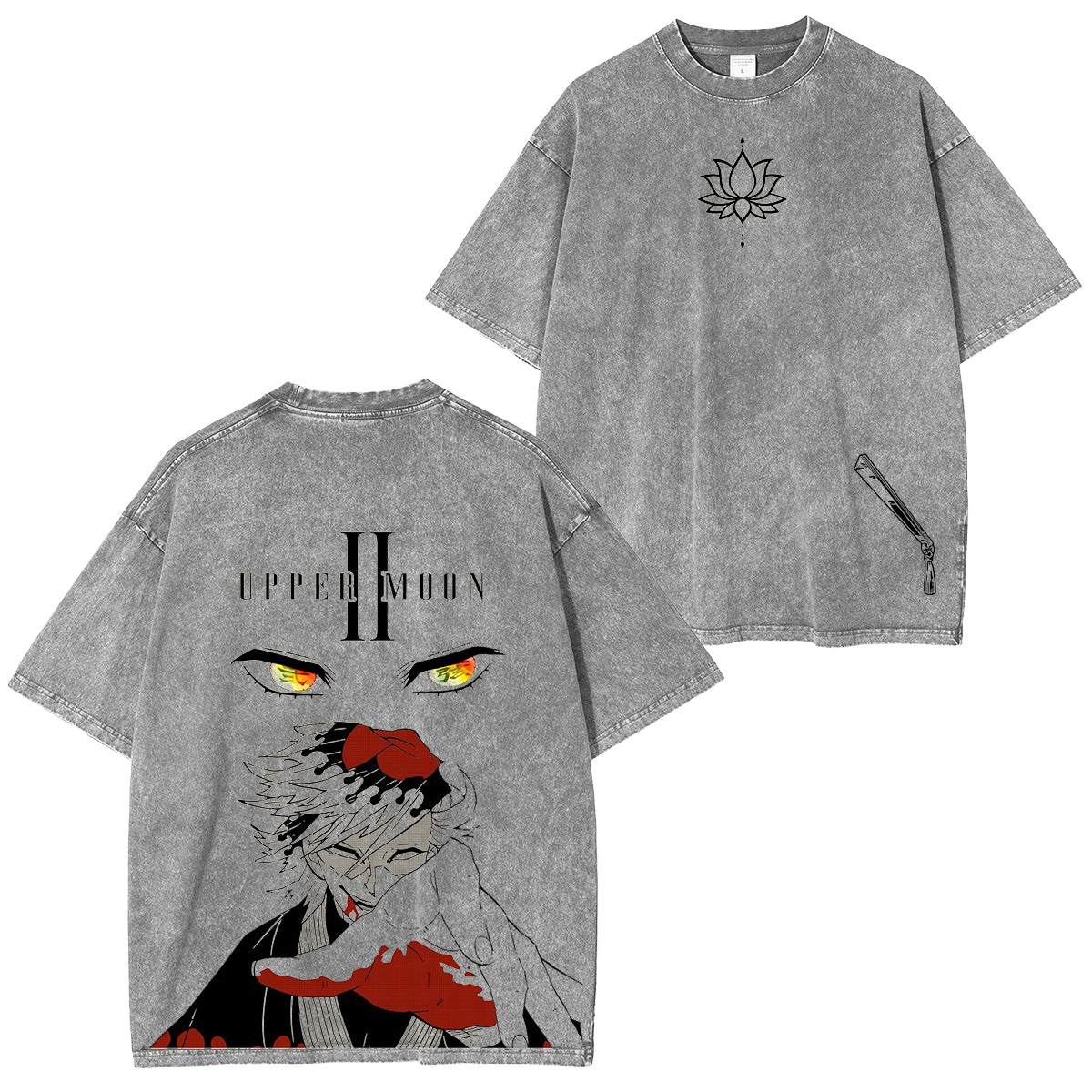 Aska,Demon Slayer Vintage Tee