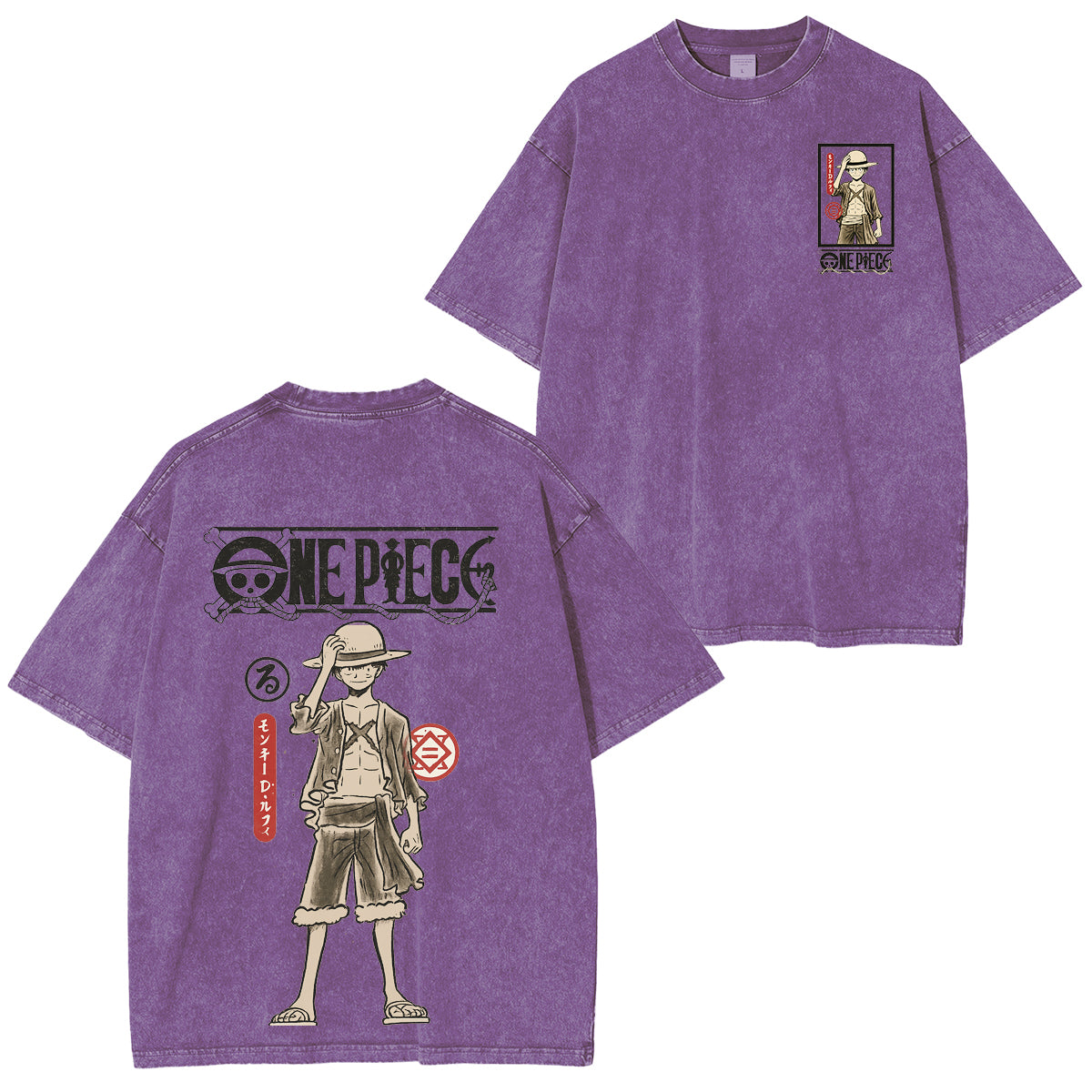 One Piece : Chopper Vintage washed T-shirt/Crewneck/Hoodie