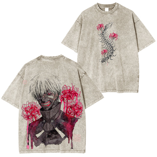 Tokyo Ghoul Anime Polera Unisex Lavada