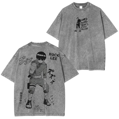 Naruto : Rock Lee Polera Vintage