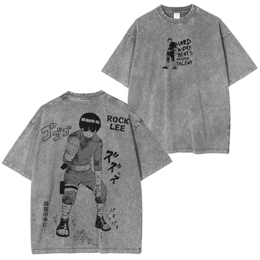 Naruto : Rock Lee Polera Vintage