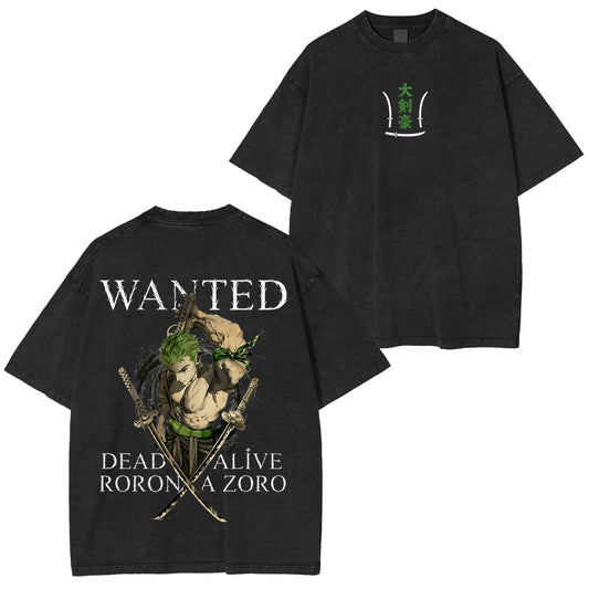 Roronoa Zoro One Piece Vintage T-shirt/Crewneck/Hoodie