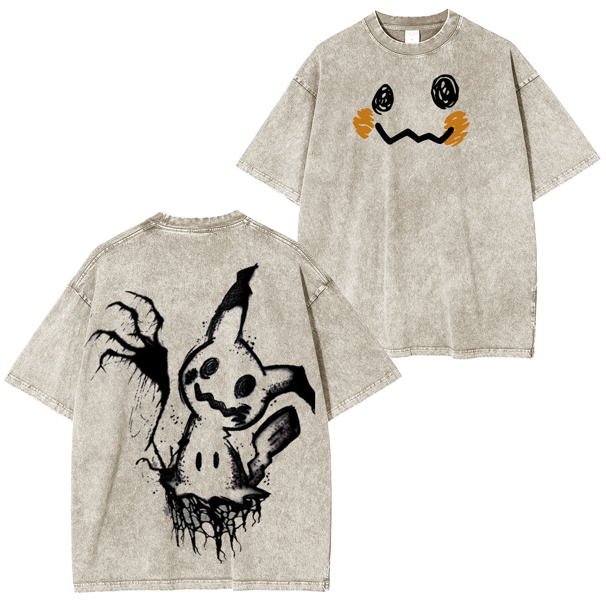 Mimikyu Halloween Washed T-Shirt