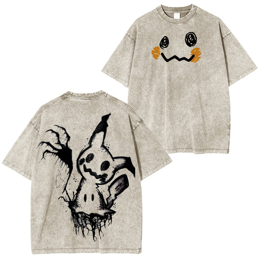 Mimikyu Halloween Washed T-Shirt